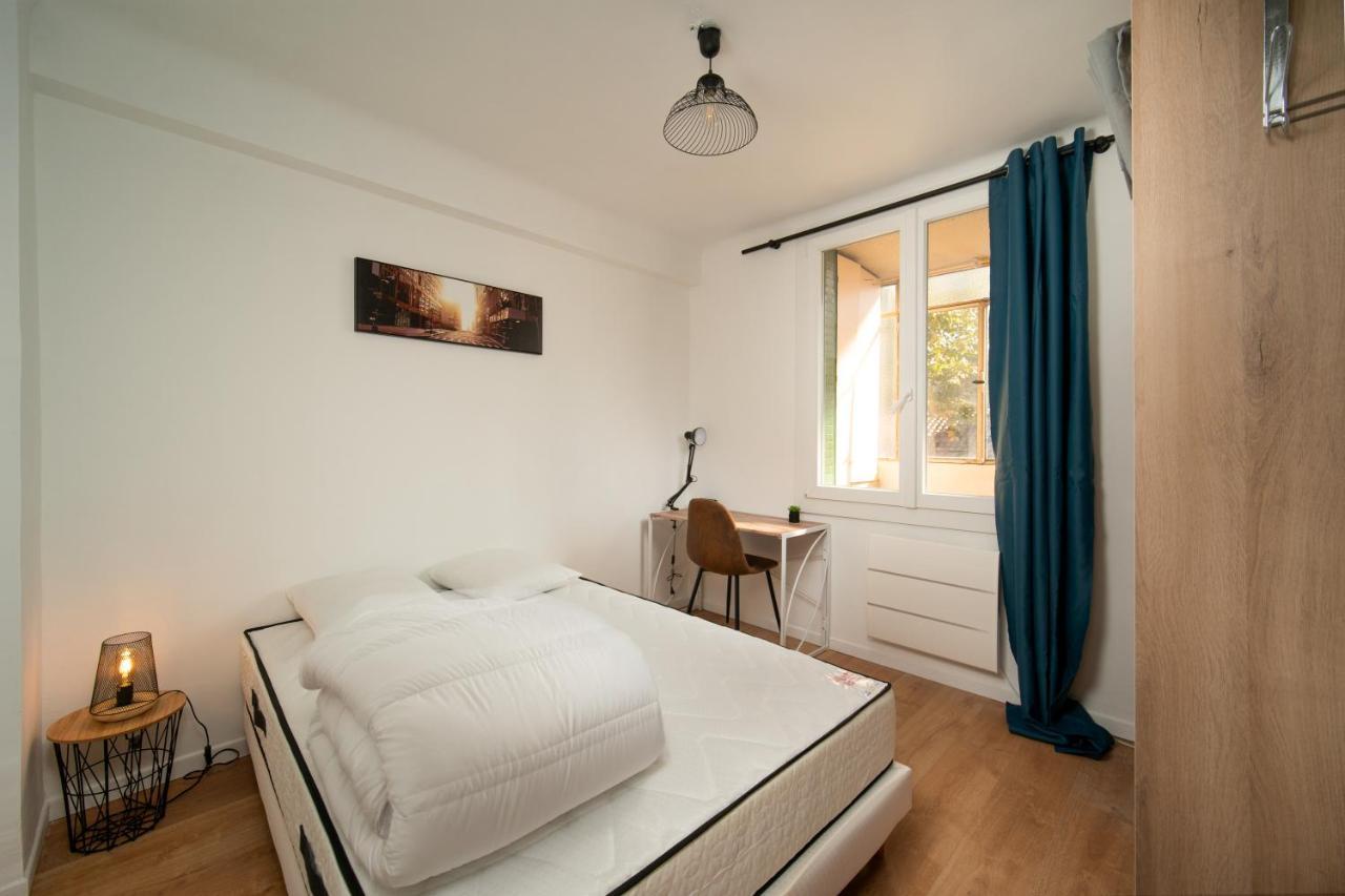 Grand Appartement 3 Chambres Avec Clim Et Balcon Marseille Exterior photo